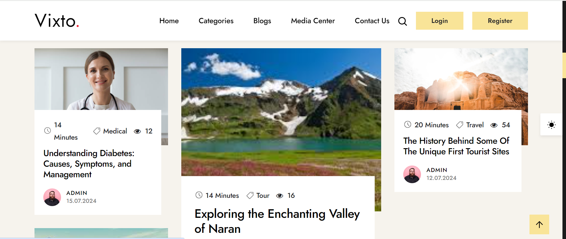 Blog Website Project